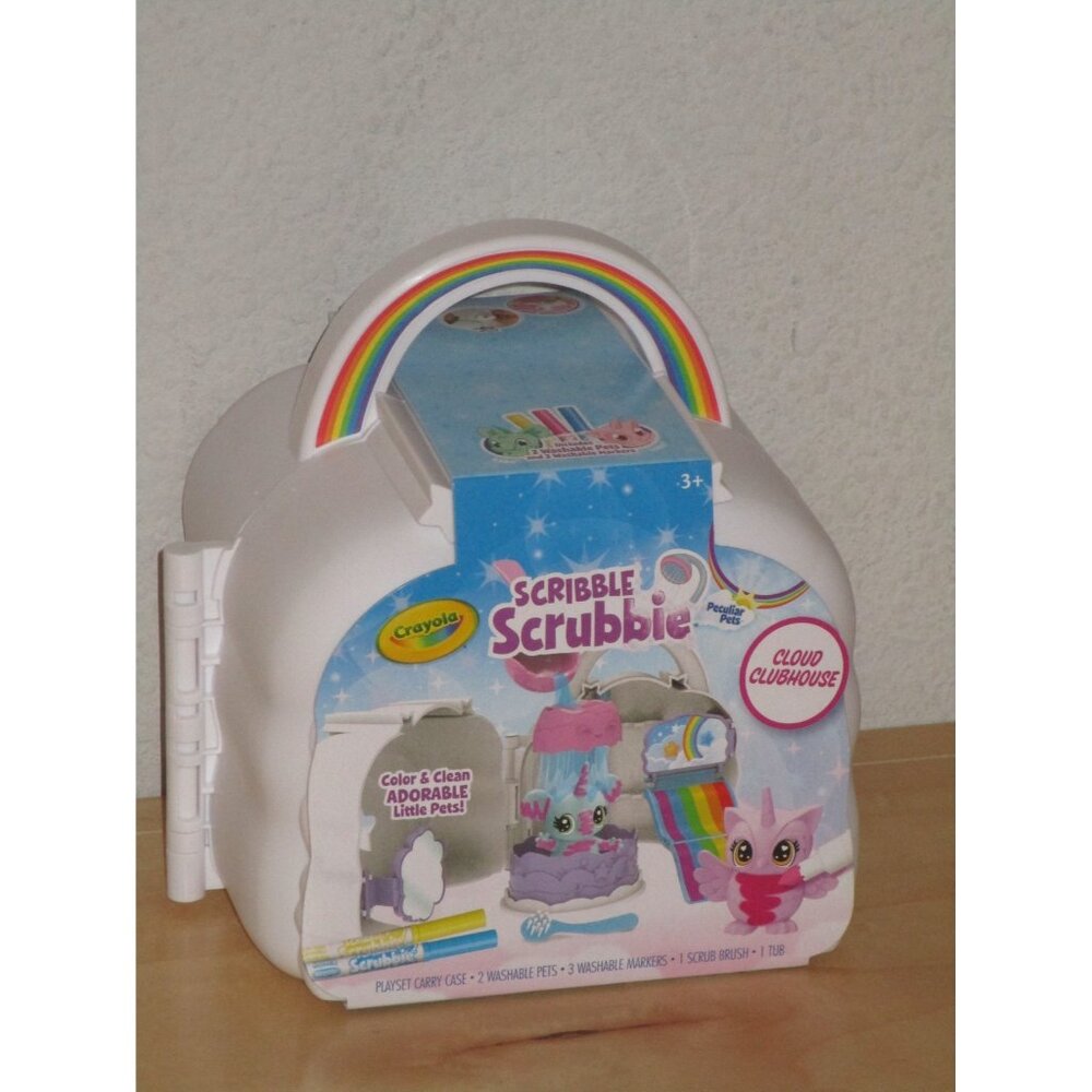 Crayola Scribble Scrubbie Cloud Clubhouse Washable Color and Clean New Box
